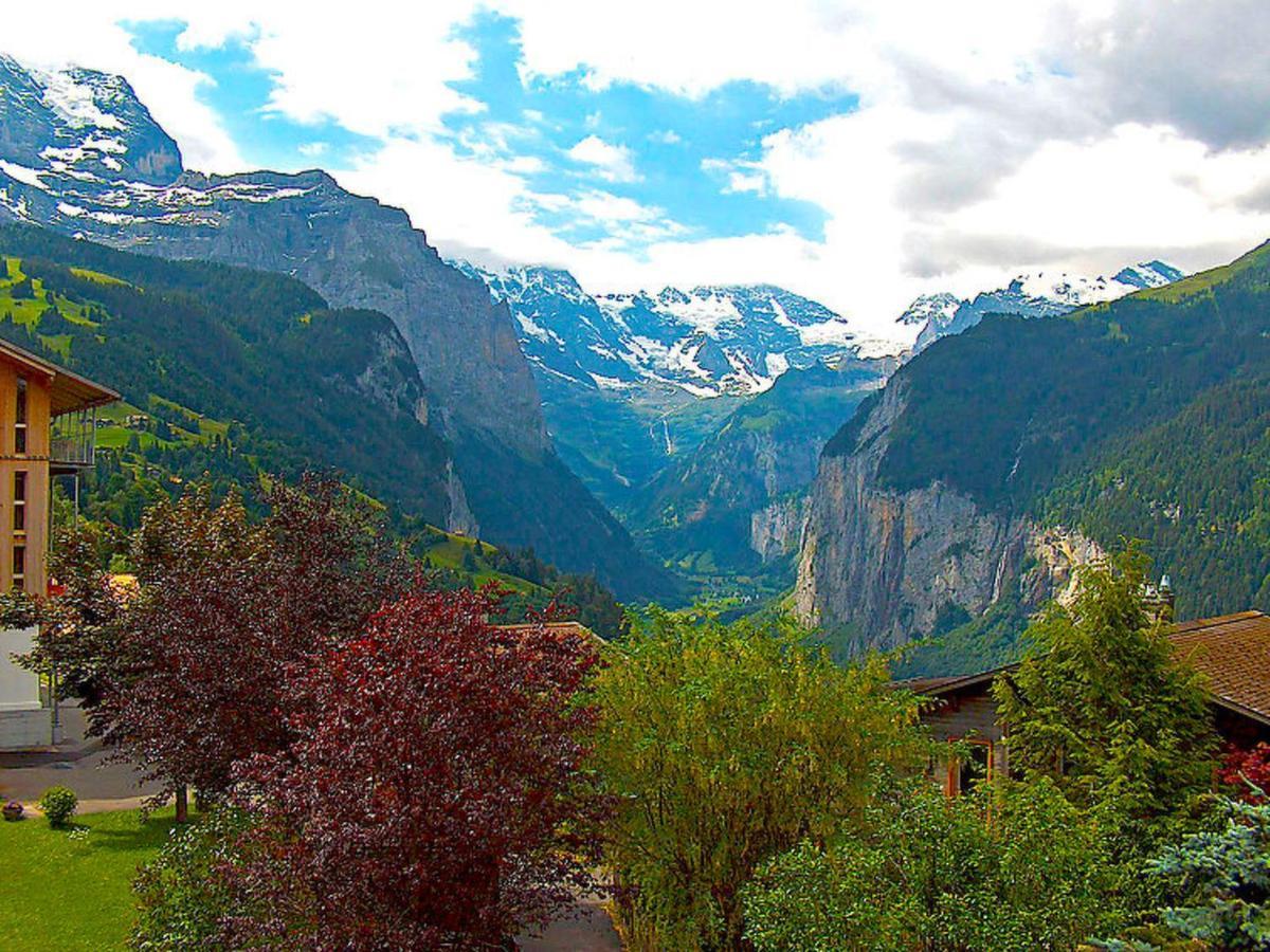 Apartment Rose Studio Y By Interhome Wengen Bagian luar foto