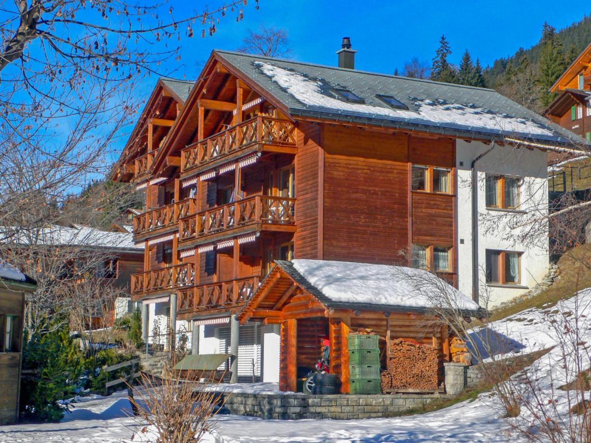 Apartment Rose Studio Y By Interhome Wengen Bagian luar foto