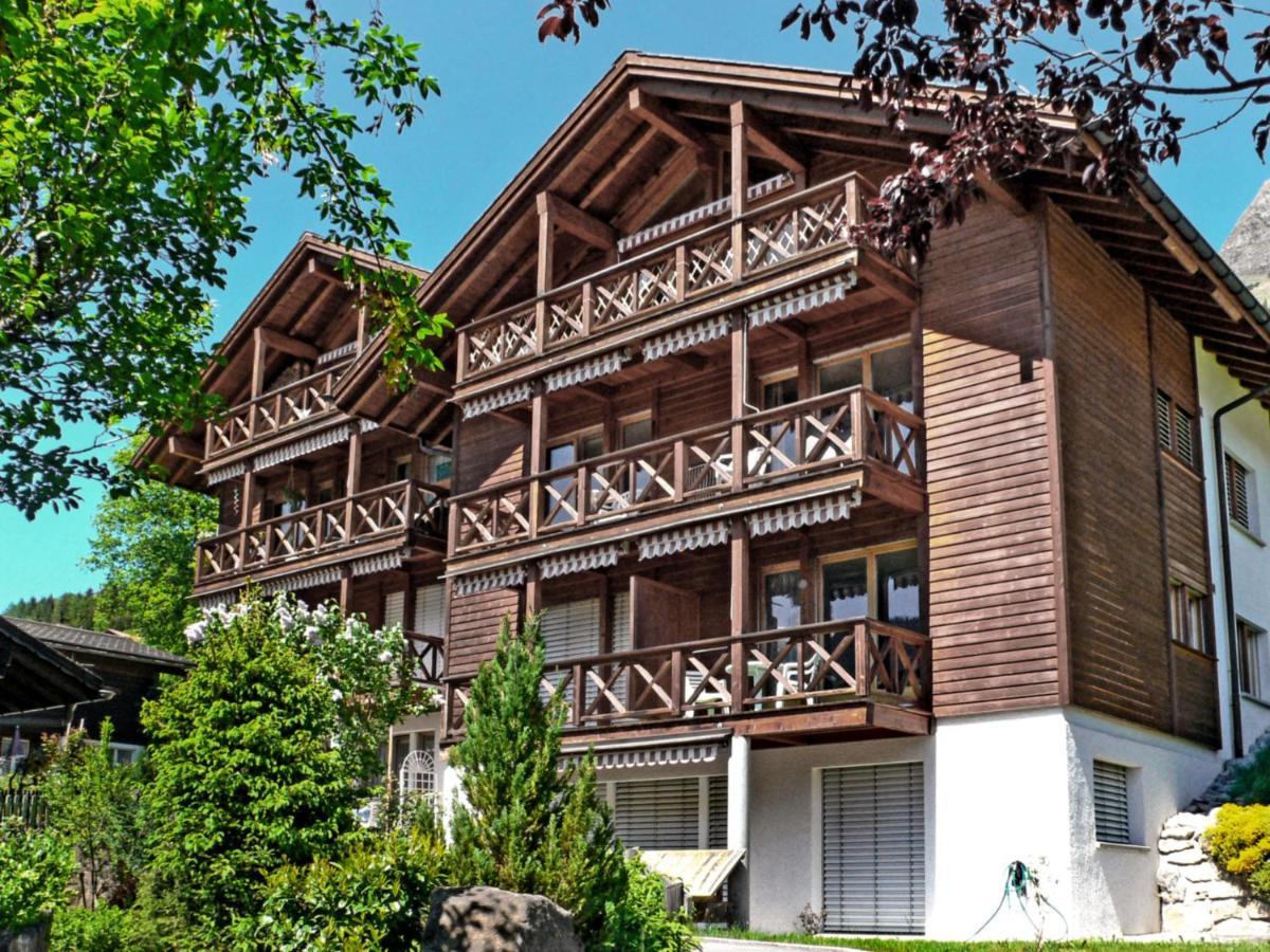 Apartment Rose Studio Y By Interhome Wengen Bagian luar foto