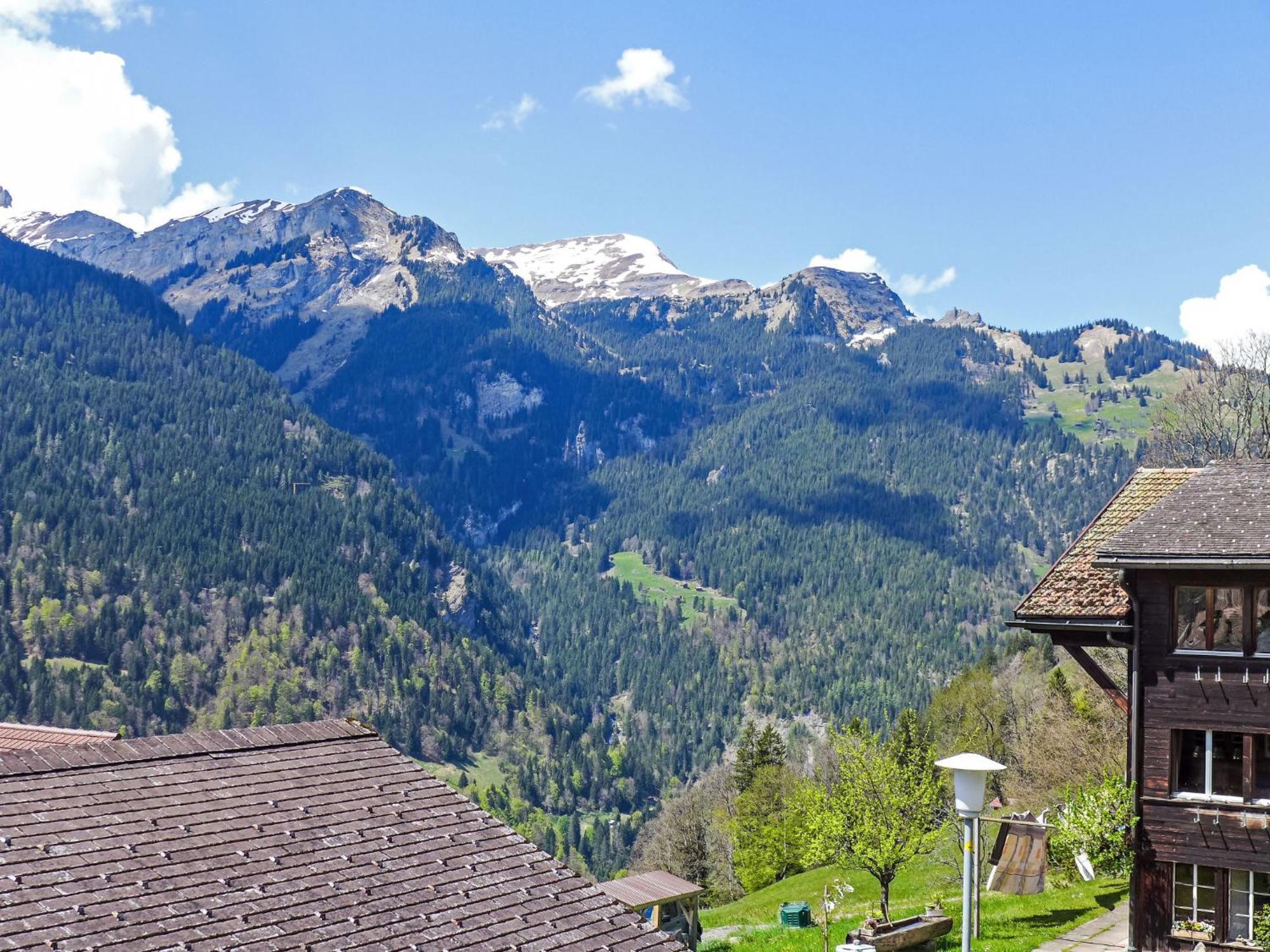 Apartment Rose Studio Y By Interhome Wengen Bagian luar foto