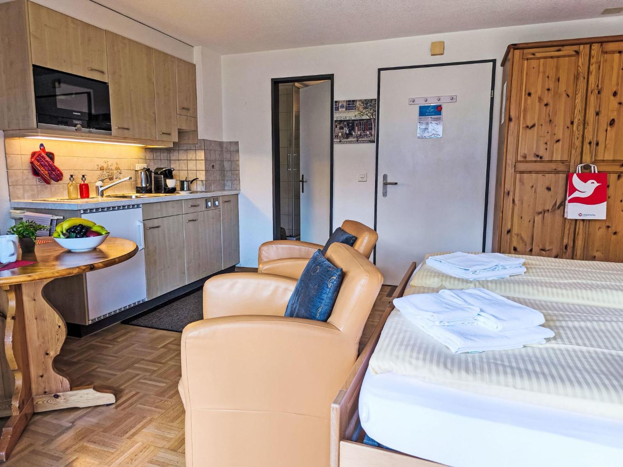 Apartment Rose Studio Y By Interhome Wengen Bagian luar foto